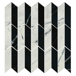Mosaico Black & Light Calacatta